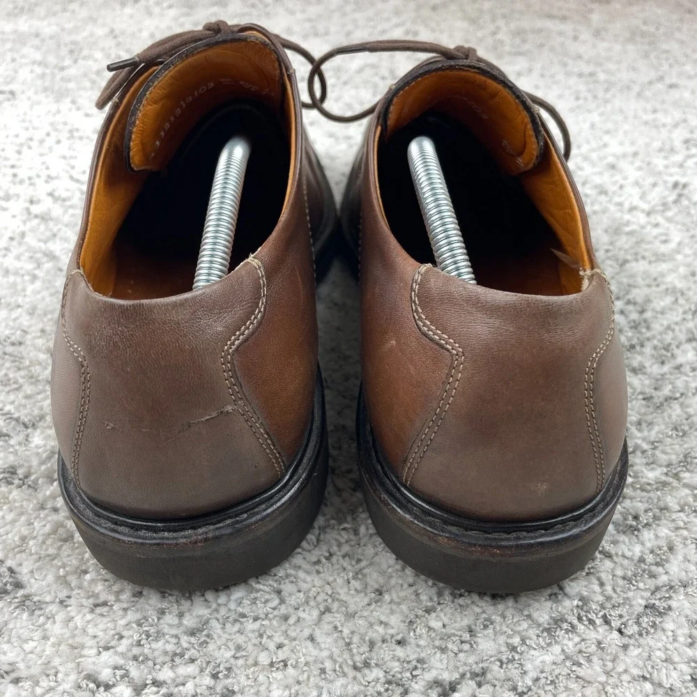 Mephisto Shoes Mens Size 11.5 Gaetan Oxford Brown Leather Goodyear Welt Lace Up